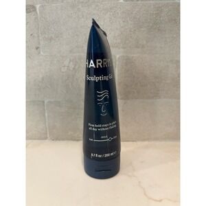 Harry's Sculpting Gel Men 6.7 Oz Blue Firm Hold Non-Flaking Hair Styling